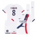 Maillot de foot Paris Saint-Germain Fabian Ruiz #8 Extérieur vêtements enfant 2024-25 Manches Courtes (+ pantalon court)